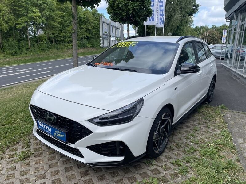 Atlas white Neu 2025 Hyundai i30 N Line Kombi | 27.990 € (Fairer Preis) - Bild 1/4