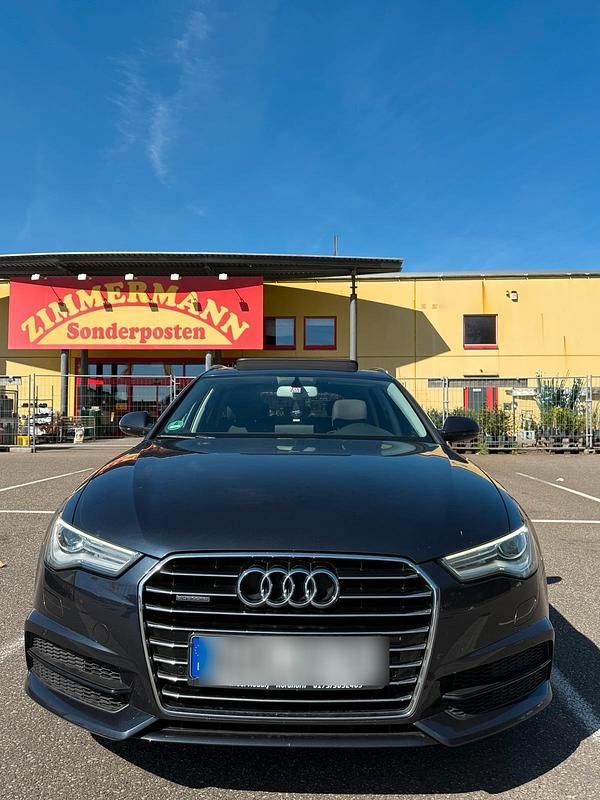 Blau Gebraucht 2017 Audi A6 Kombi | 15.999 € (Fairer Preis) - Bild 1/4