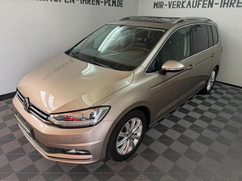 Beige Gebraucht 2015 VW Touran Highline Van / Kleinbus | 16.000 € (Fairer Preis) - Bild 1/4
