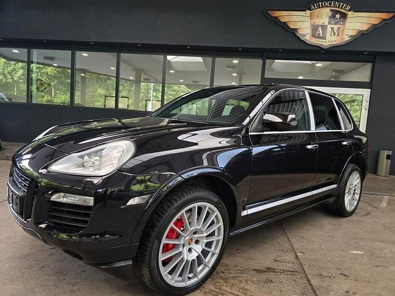 Basaltschwarz (metallic) Gebraucht 2009 Porsche Cayenne Turbo SUV | 21.950 € (Teuer) - Bild 1/4
