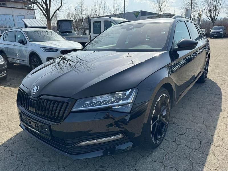 Gebraucht Skoda Superb SportLine 200 PS (147 kW) 2023 Schwarz Limousine