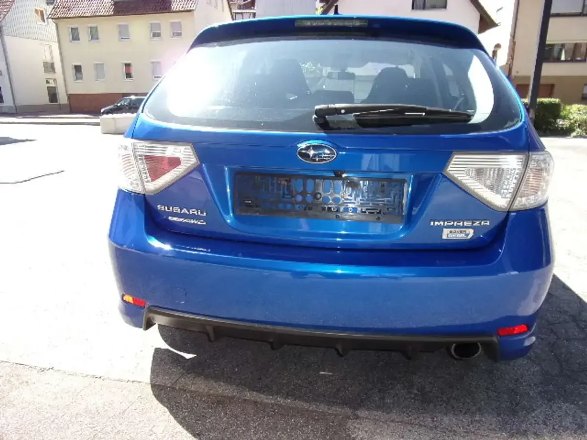 Gebraucht Subaru Impreza Sport 150 PS (110 kW) 2010 Wr blue pearl Limousine