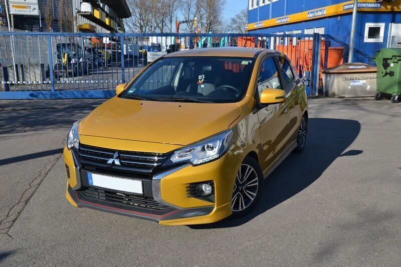 Gelb Gebraucht 2020 Mitsubishi Space Star Top Limousine | 12.490 € (Etwas zu teuer) - Bild 1/4