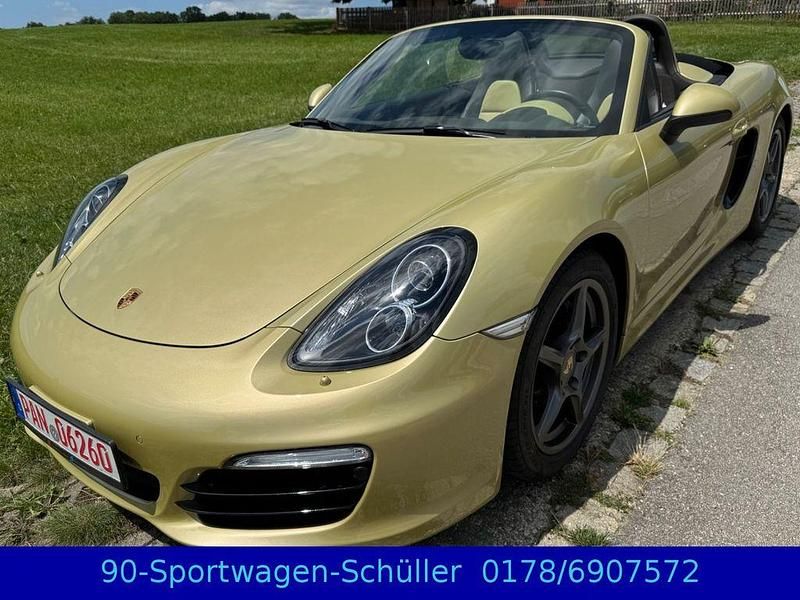 Gebraucht Porsche Boxster 265 PS (194 kW) 2014 Gold Cabrio