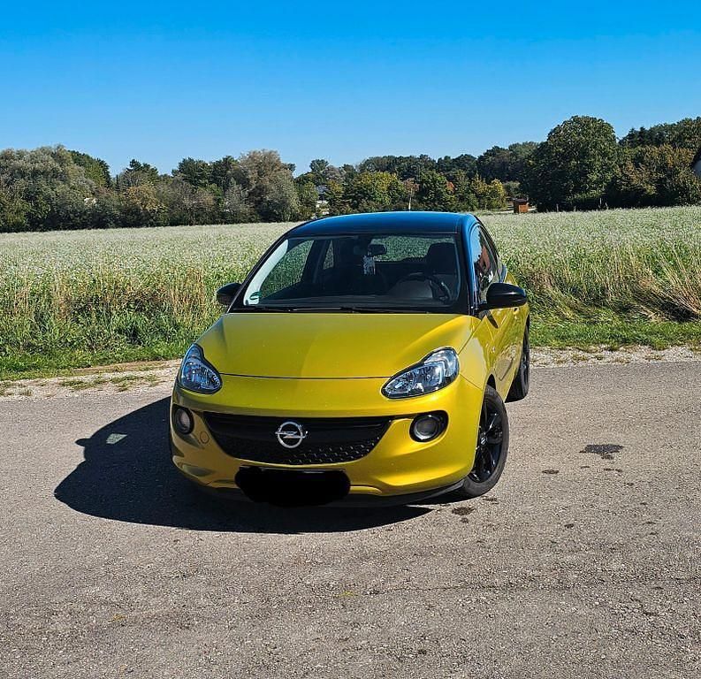 Gelb Gebraucht 2017 Opel Adam Glam Kleinwagen | 7.600 € (Fairer Preis) - Bild 1/4
