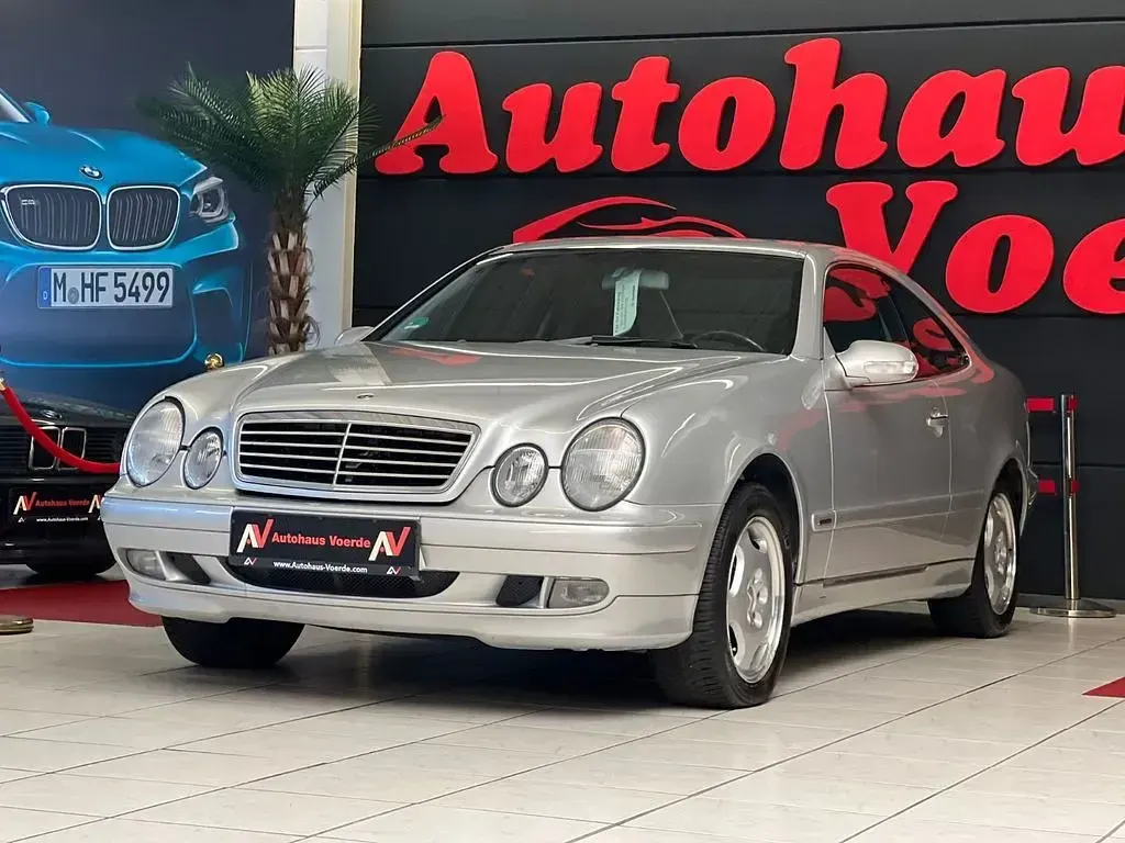 Gebraucht Mercedes CLK200 163 PS (119 kW) 2001 Silber Coupé