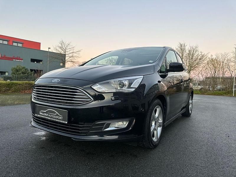 Gebraucht Ford C-MAX Titanium 125 PS (91 kW) 2019 Schwarz Van / Kleinbus