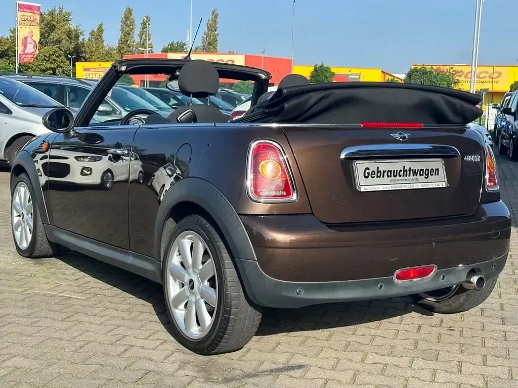 Brugt Mini Cooper Cabriolet 122 HK (89 kW) 2010 Brun Cabriolet