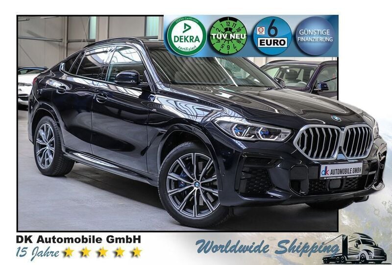 Carbonschwarz metallic Gebraucht 2022 BMW X6 M Sport SUV | 68.400 € (Superpreis) - Bild 1/3