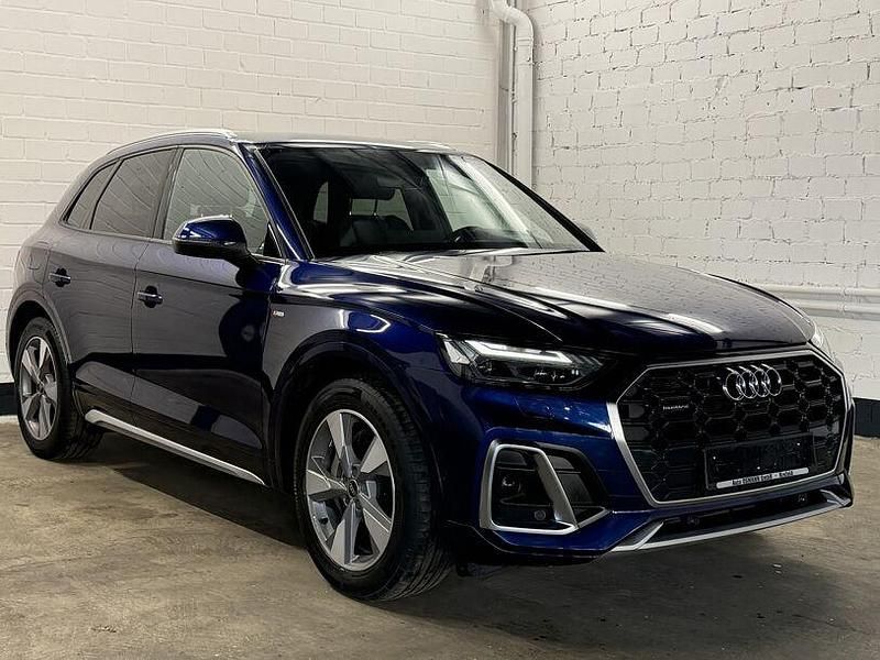 Gebraucht Audi Q5 S-Line 367 PS (269 kW) 2022 Navarrablau metallic SUV