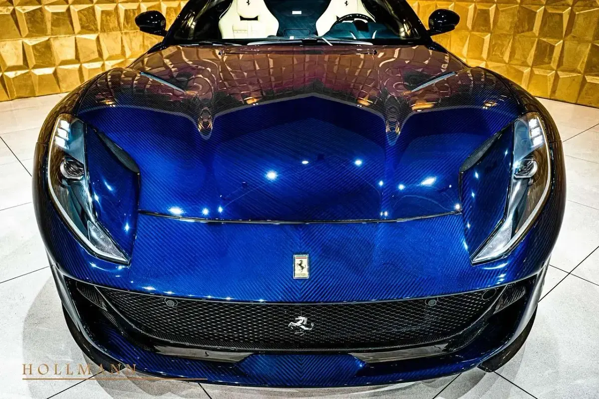 Gebraucht Ferrari 812 799 PS (587 kW) 2023 Blau Cabrio