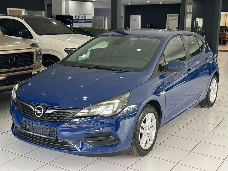 Blau Gebraucht 2020 Opel Astra Edition Limousine | 11.990 € (Guter Preis) - Bild 1/4