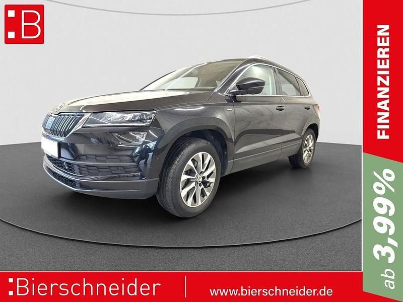 Schwarz Gebraucht 2022 Skoda Karoq Clever SUV | 25.850 € (Guter Preis) - Bild 1/3