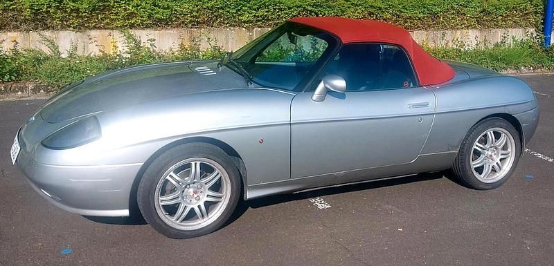 Silber Gebraucht 2000 Fiat Barchetta Cabrio | 1.700 € - Bild 1/4