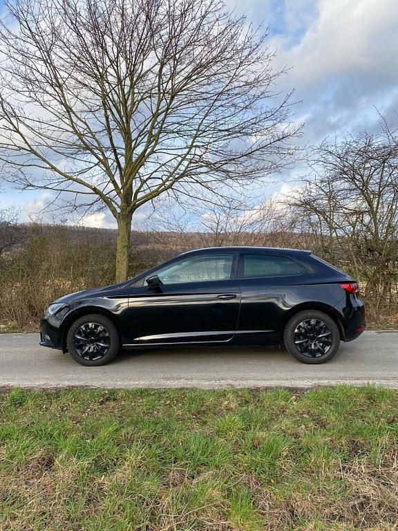 Gebraucht Seat Leon SC Reference 110 PS (80 kW) 2013 Schwarz Kleinwagen