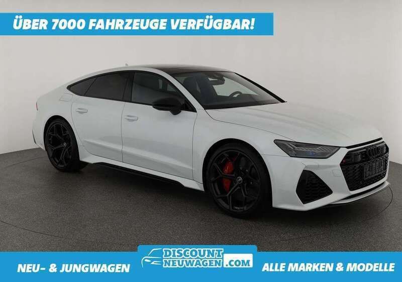 Gletscherweiß metallic Gebraucht 2024 Audi RS7 Sportback Performance Kleinwagen | 124.895 € (Superpreis) - Bild 1/4