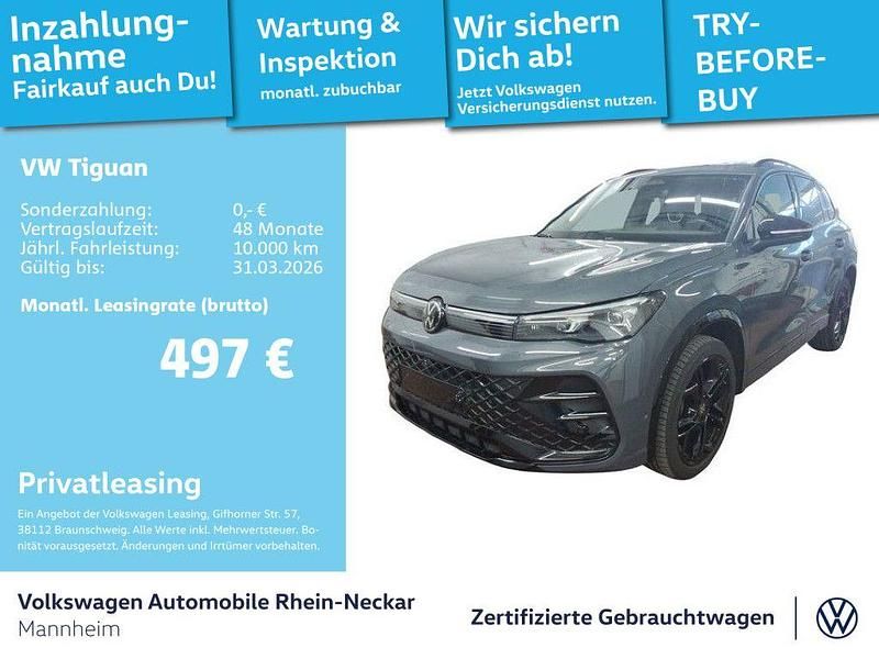 Grau Gebraucht 2024 VW Tiguan R-line SUV | 44.046 € (Guter Preis) - Bild 1/4