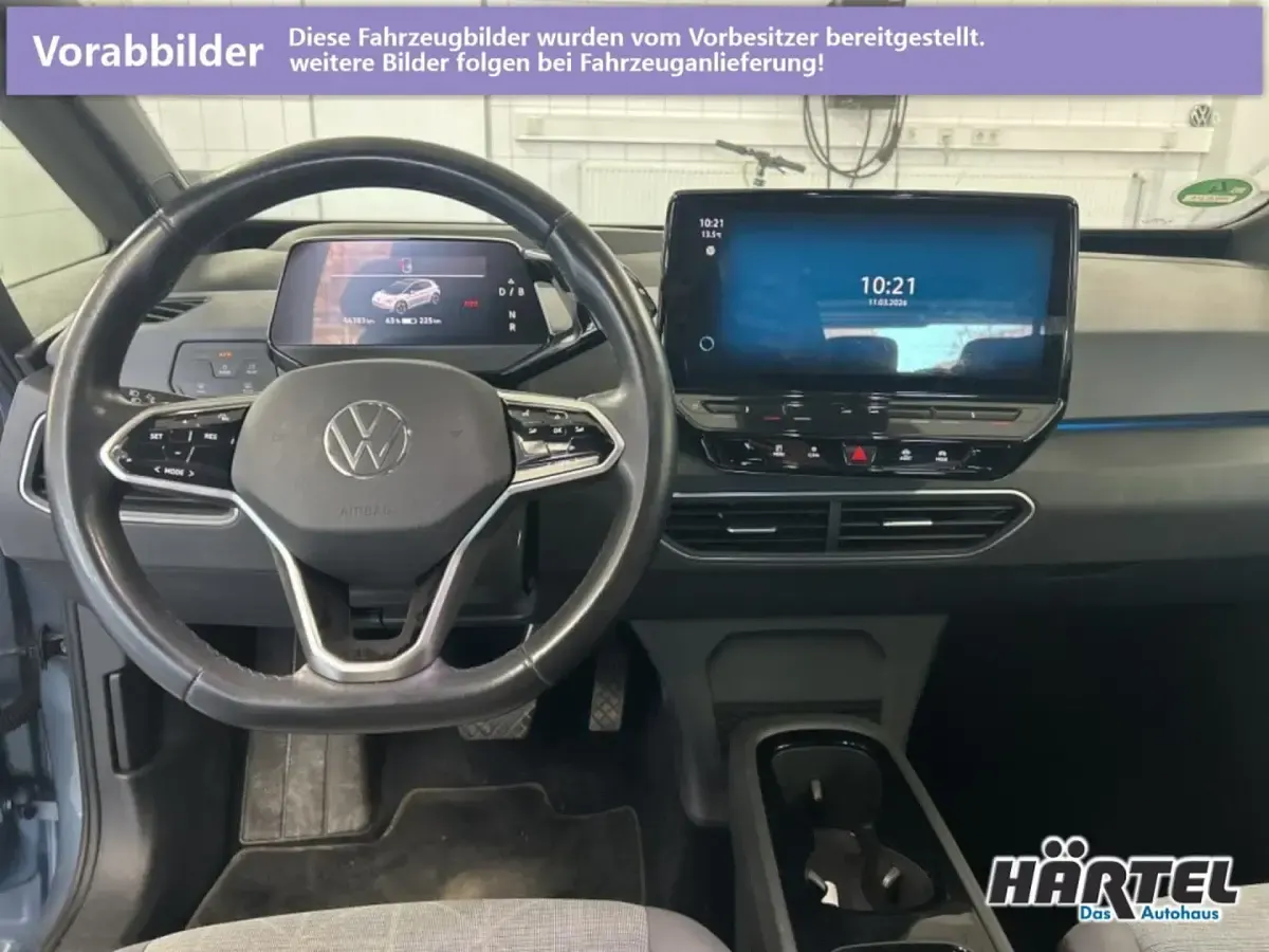 Gebraucht VW ID.3 Pro 106 kW (145 PS) 2022 Stonewashed blue, metallic Kleinwagen