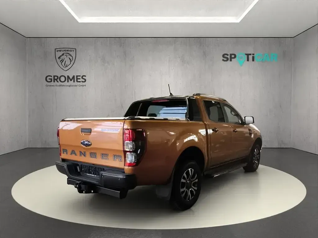 Usata Ford Ranger Wildtrack 212 CV (155 kW) 2022 Arancione Pick-up