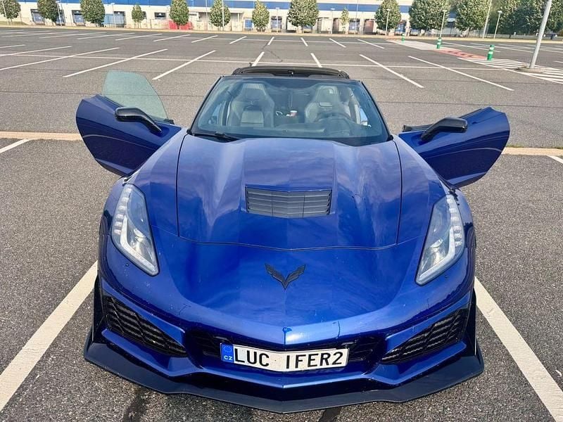 Blau Gebraucht 2017 Corvette Grand Sport Cabrio | 67.000 € - Bild 1/4