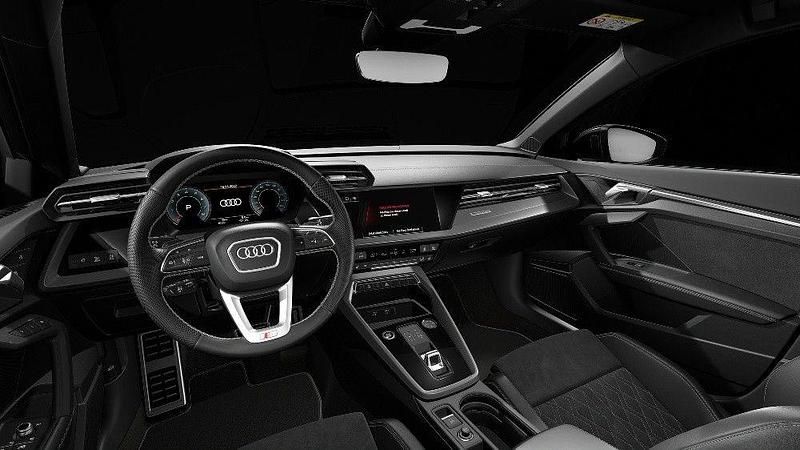 Schwarz Gebraucht 2022 Audi A3 Sportback S-Line Limousine | 36.000 € (Teuer) - Bild 1/4