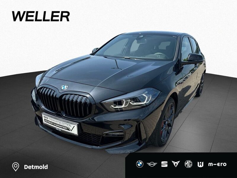 Black sapphire (schwarz) Gebraucht 2024 BMW 120 M Sport Kleinwagen | 35.990 € (Fairer Preis) - Bild 1/4