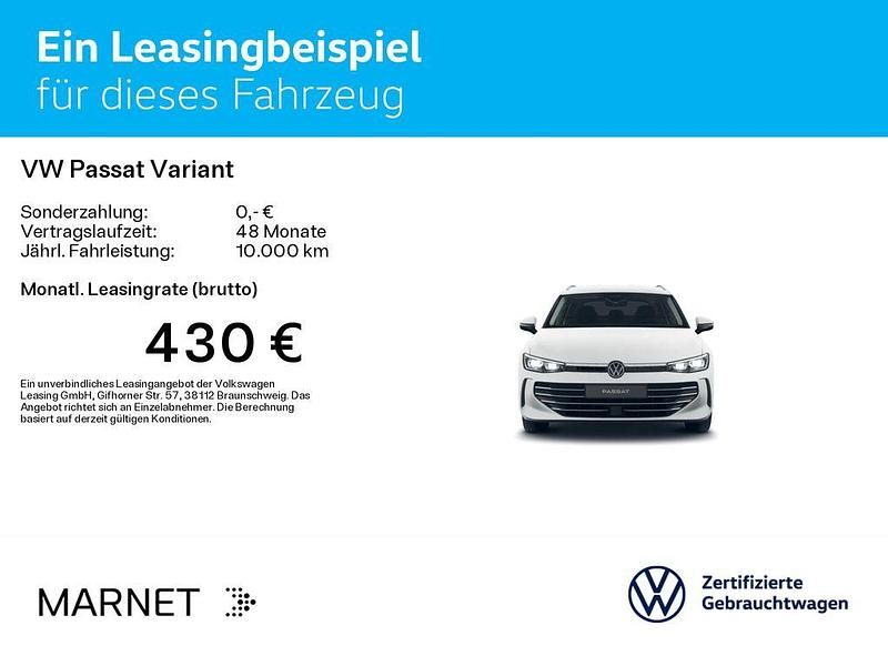 Gebraucht VW Passat Elegance 150 PS (110 kW) 2025 Pure white Kombi