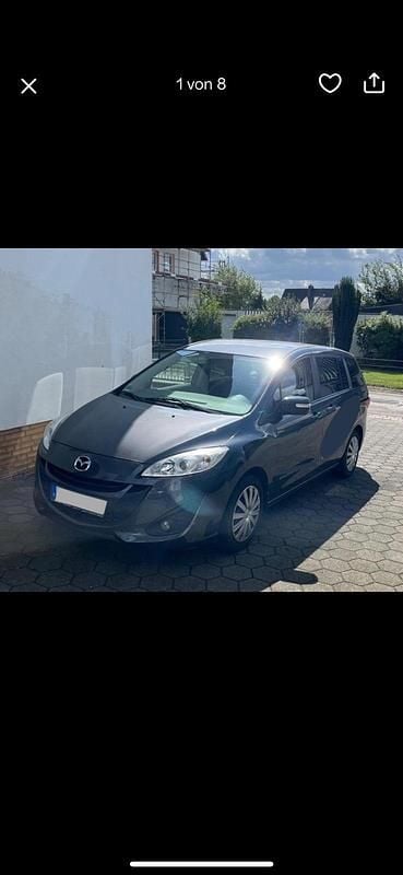 Grau Gebraucht 2014 Mazda 5 Van / Kleinbus | 9.950 € (Fairer Preis) - Bild 1/4