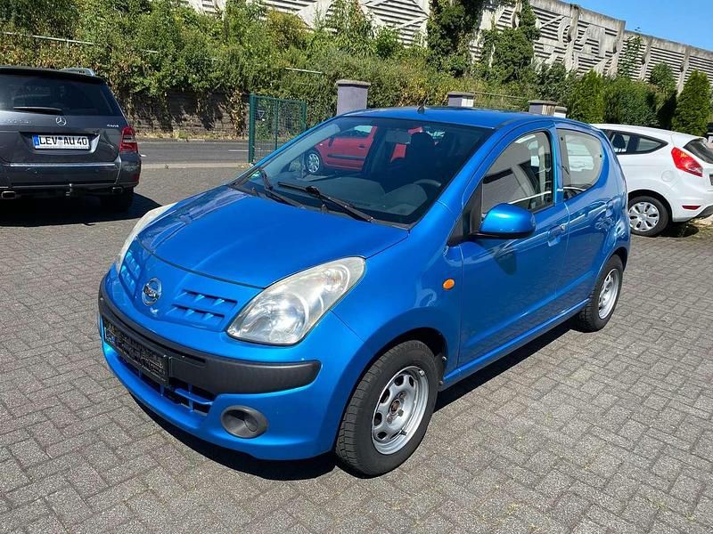 Gebraucht Nissan Pixo Visia 68 PS (50 kW) 2010 Blau Kleinwagen
