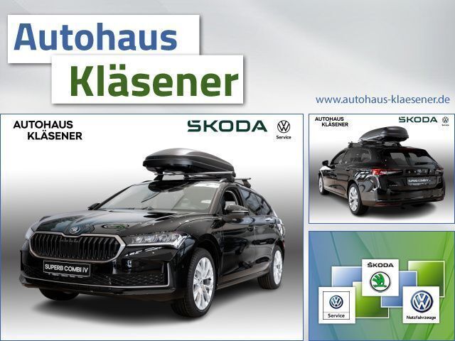 Schwarz Neu 2024 Skoda Superb Selection Kombi | 52.690 € - Bild 1/3
