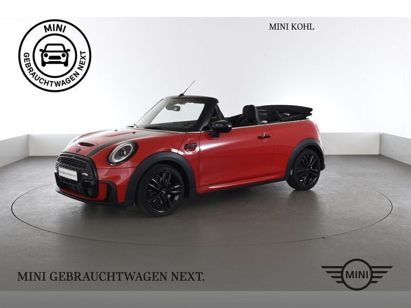 Rot Gebraucht 2023 Mini John Cooper Works Cabriolet Cabrio | 31.710 € (Guter Preis) - Bild 1/4