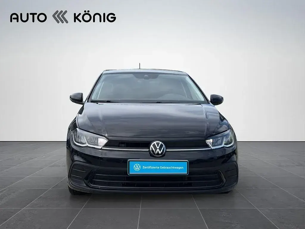 Gebraucht VW Polo Life 95 PS (69 kW) 2023 Schwarz Kleinwagen