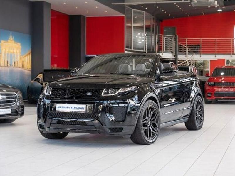 Santorini black Gebraucht 2017 Land Rover Range Rover evoque HSE Dynamic Cabrio | 36.980 € (Teuer) - Bild 1/4