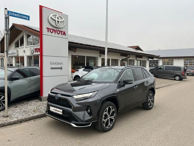 Grau Neu 2025 Toyota RAV4 Hybrid Style SUV | 59.390 € (Teuer) - Bild 1/4