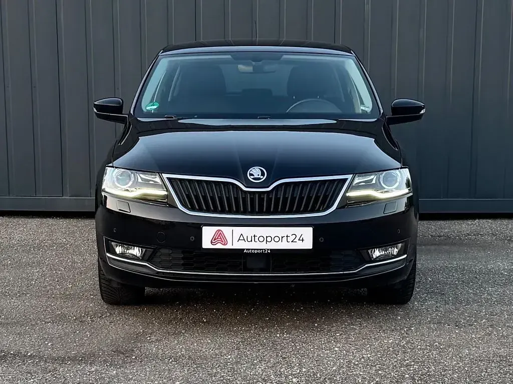 Gebraucht Skoda Rapid Clever 95 PS (69 kW) 2018 Schwarz Kleinwagen