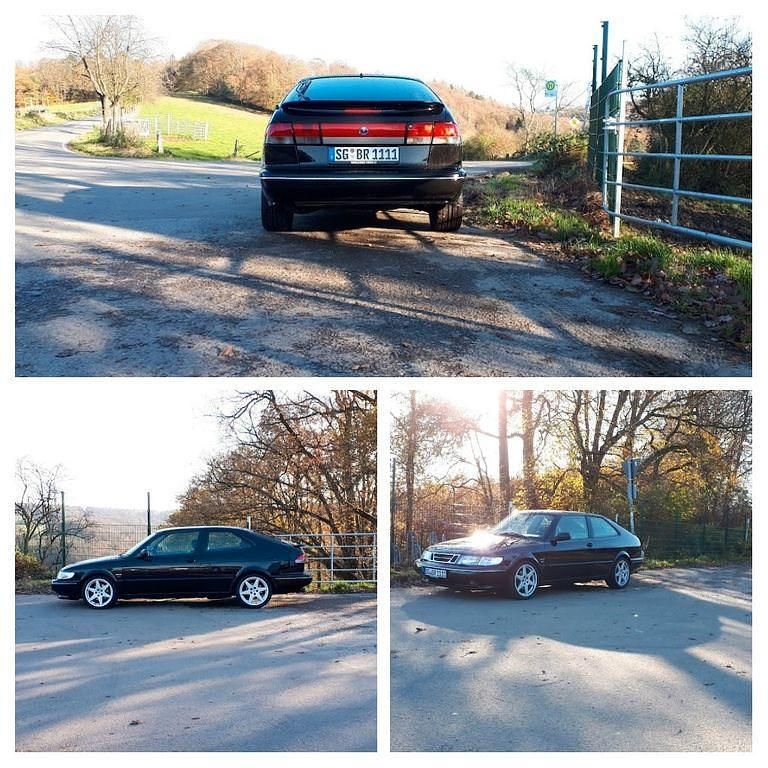 Gebraucht Saab 900 185 PS (136 kW) 1996 Schwarz Coupé