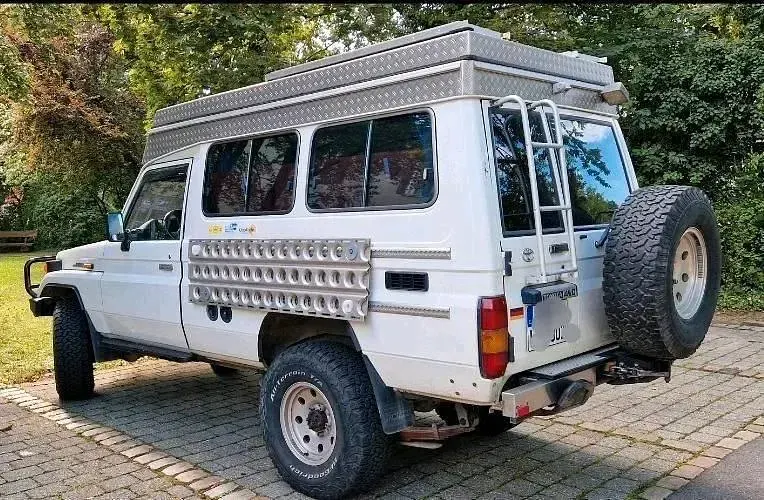 Gebraucht Toyota Land Cruiser 131 PS (96 kW) 2001 Weiß SUV