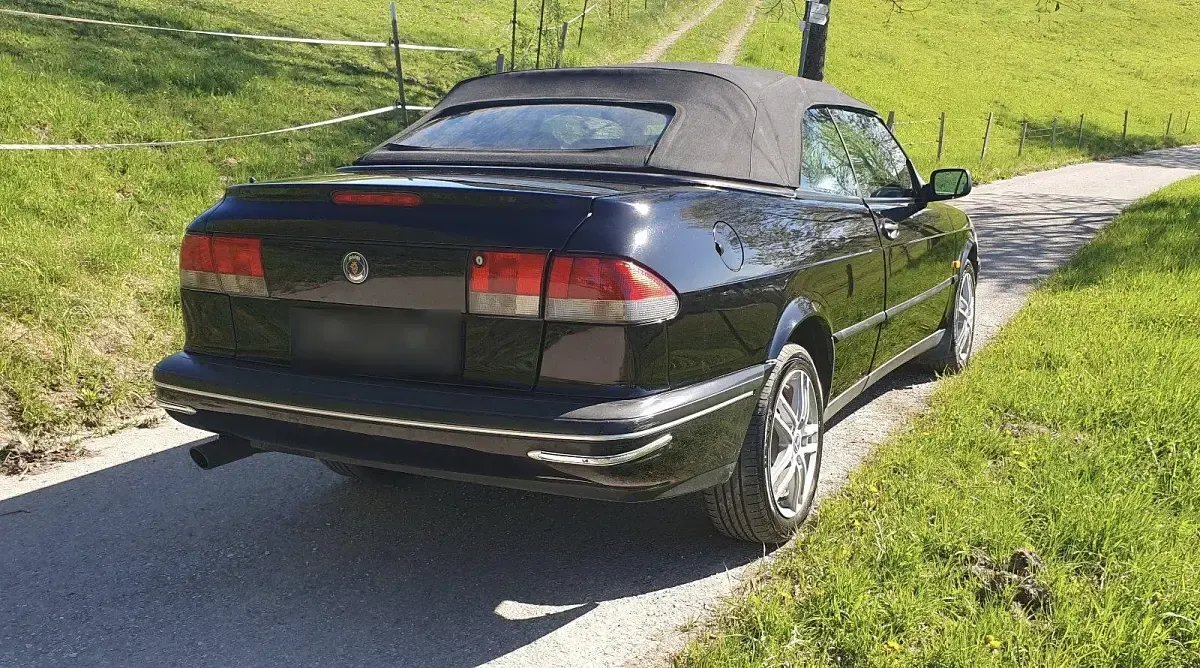 Occasion Saab 900 Cabriolet 185 ch (136 kW) 1995 Noir Cabriolet