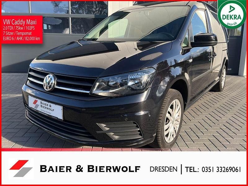 Schwarz Gebraucht 2019 VW Caddy Maxi Van / Kleinbus | 20.990 € (Teuer) - Bild 1/4