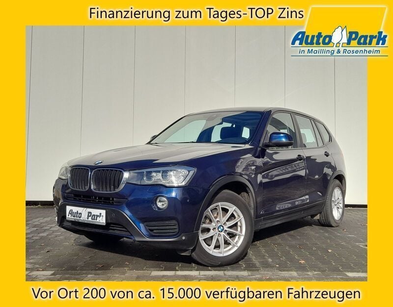 Blau Gebraucht 2015 BMW X3 Comfort Edition SUV | 18.977 € (Fairer Preis) - Bild 1/3