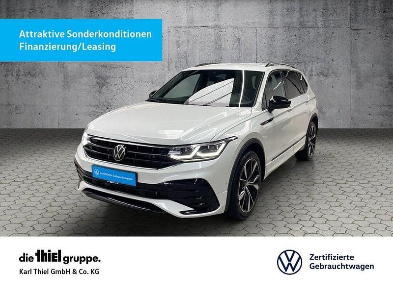 Weiß Gebraucht 2025 VW Tiguan Allspace R-line SUV | 49.590 € (Teuer) - Bild 1/4