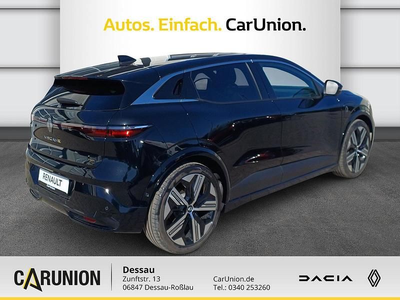 Ny Renault Megane E-Tech Iconic 160 kW (218 HK) 2026 Sort Sedan