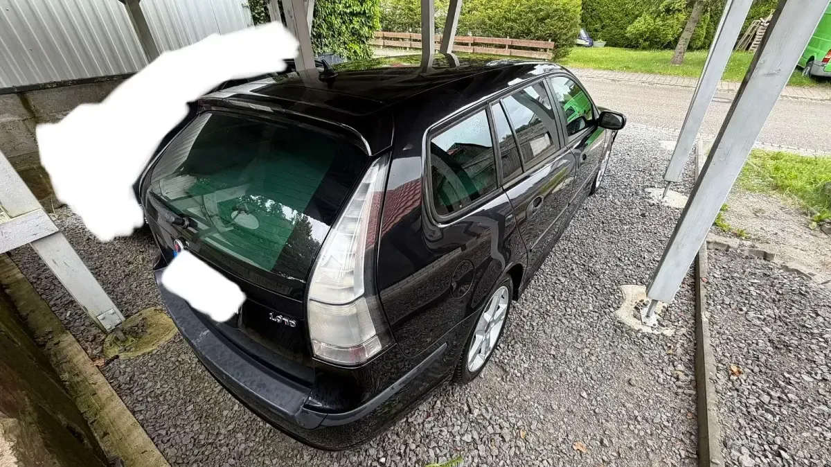 Gebraucht Saab 9-3 Linear 150 PS (110 kW) 2006 Schwarz Kombi