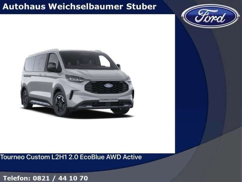 Ein traum in grey matter Neu 2025 Ford Tourneo Custom Active Van / Kleinbus | 62.900 € (Fairer Preis) - Bild 1/4