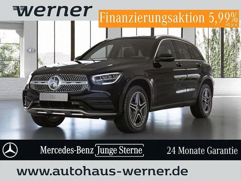 Gebraucht Mercedes GLC300e Business 195 PS (143 kW) 2021 Schwarz SUV