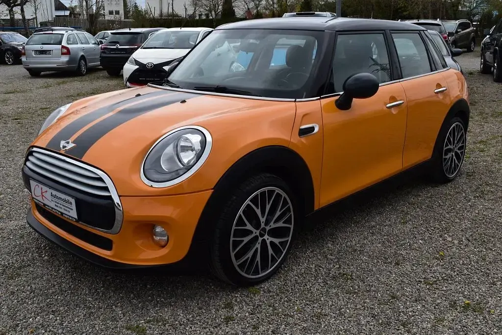 Gebraucht Mini Cooper 136 PS (100 kW) 2015 Orange Kleinwagen