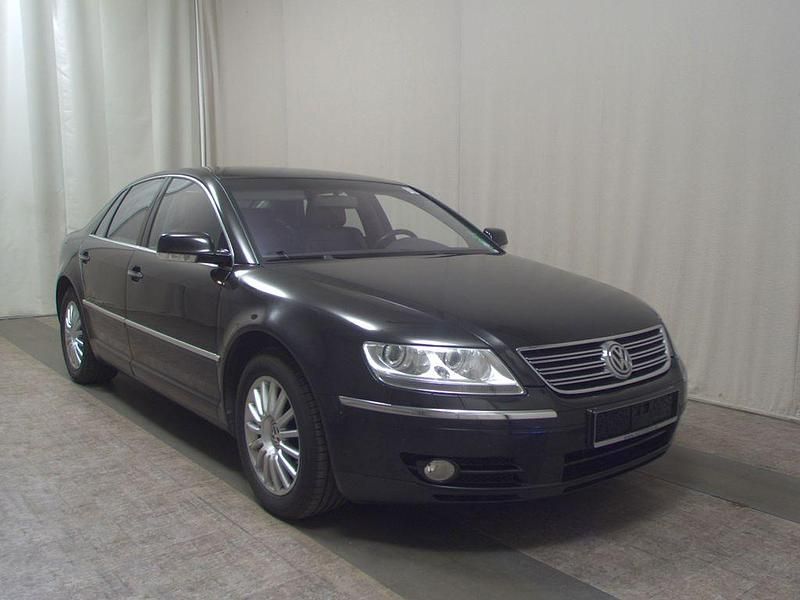 Gebraucht VW Phaeton 335 PS (246 kW) 2004 Tarantella schwarz perleffekt Limousine