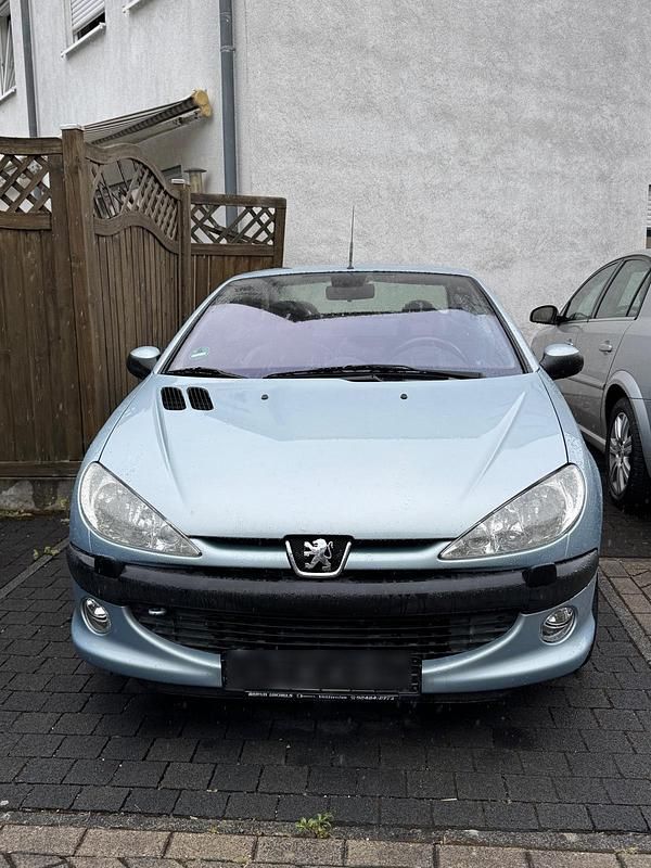 Blau Gebraucht 2002 Peugeot 206 CC Cabrio | 700 € (Superpreis) - Bild 1/4