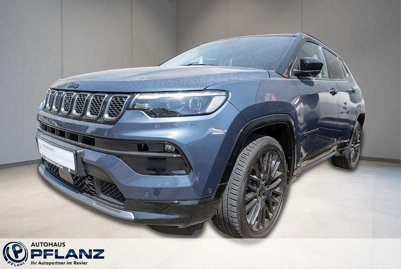 Blau Gebraucht 2023 Jeep Compass SUV | 26.890 € (Guter Preis) - Bild 1/4