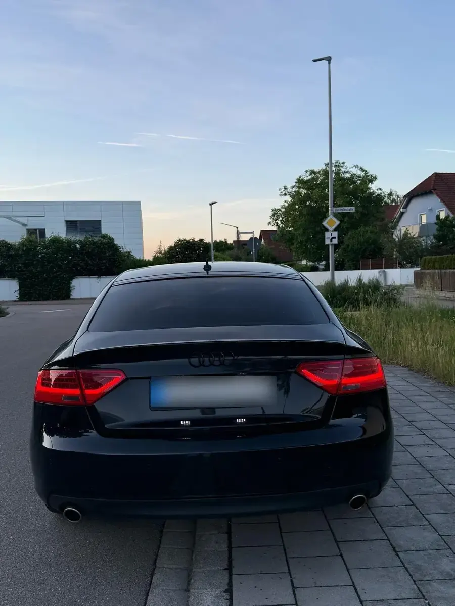 Gebraucht Audi A5 Sportback 204 PS (150 kW) 2012 Schwarz Kleinwagen